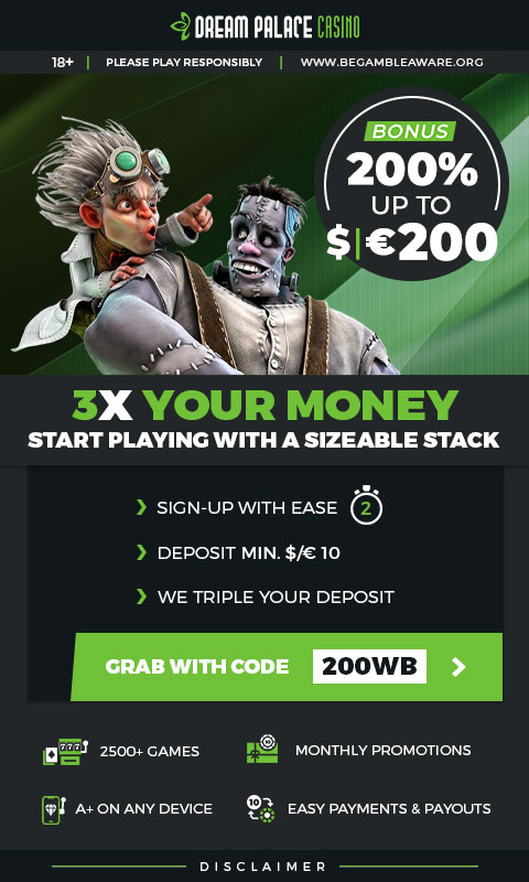 Promotion | Casino | 200% up to 200 BONUS